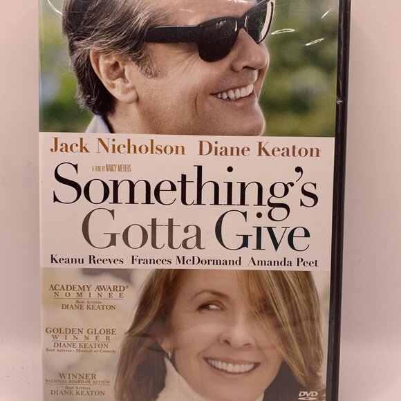 Something's Gotta Give (DVD) Sony Pictures Comedy Rated PG-13 Widescreen - Picture 1 of 4